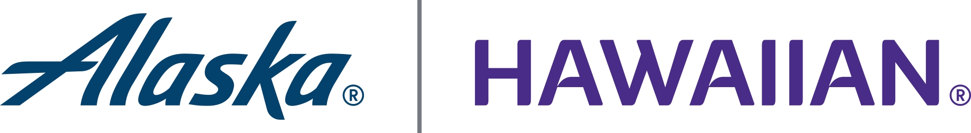 Alaska and Hawaiian Airlines logo